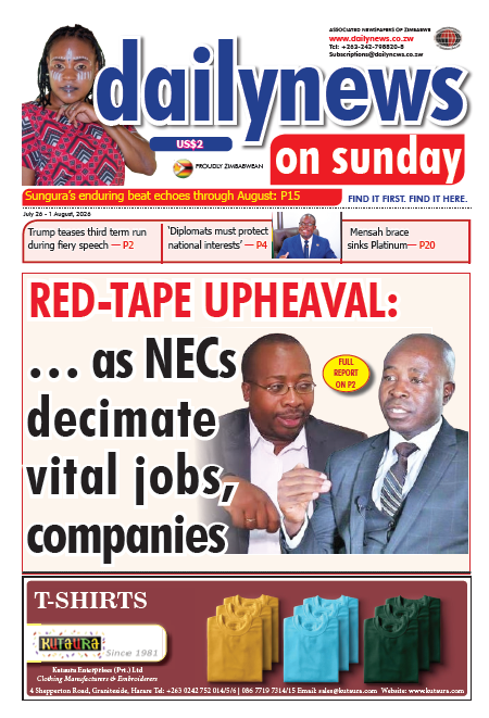 Sunday 26 July 2026